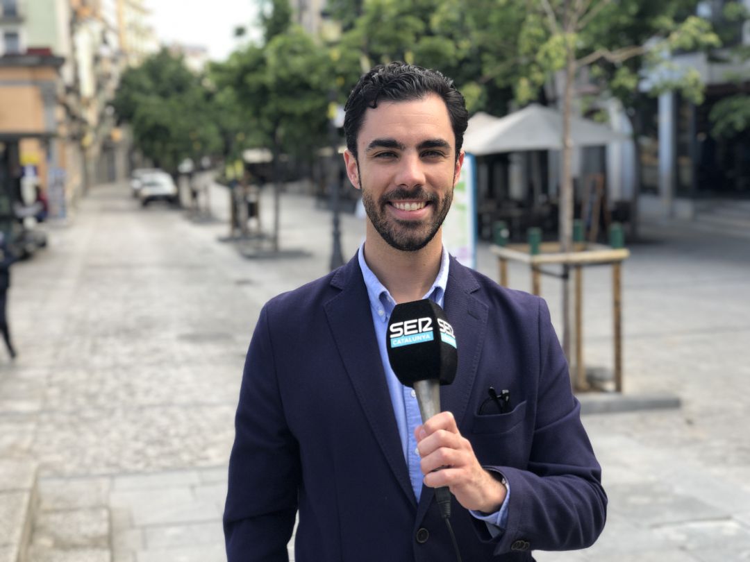 El candidat de Ciutadans a Girona, Daniel Pamplona El candidat de Ciutadans a Girona, Daniel Pamplona