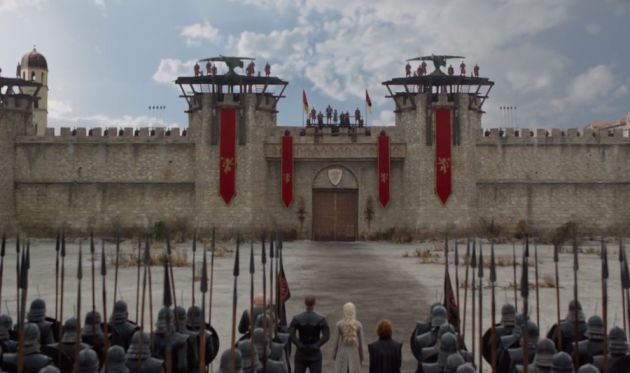 Los aliados frente a Desembarco del Rey. Los aliados frente a Desembarco del Rey.