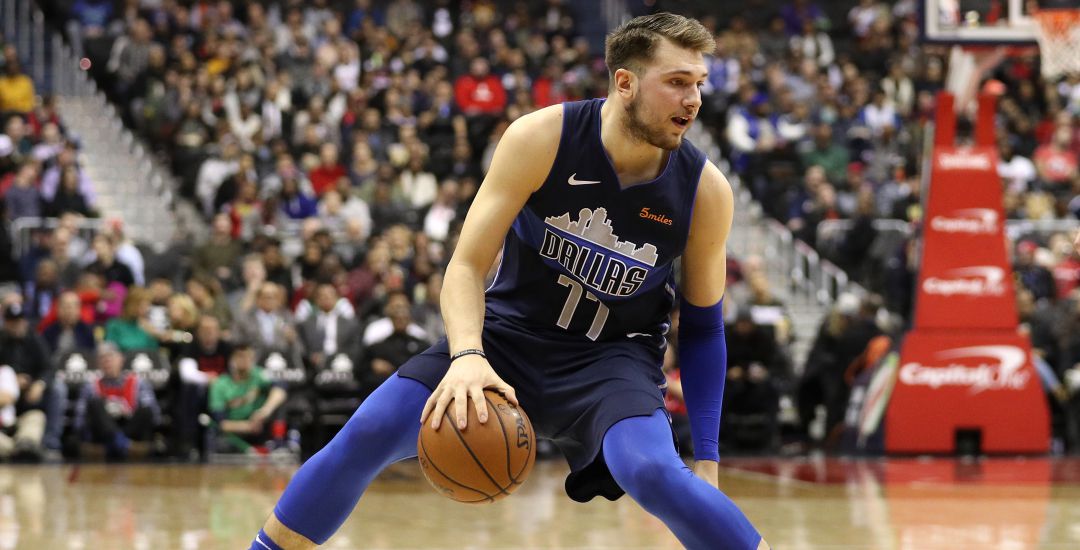 Luka Doncic, durante un partido ante los Washington Wizards Luka Doncic, durante un partido ante los Washington Wizards