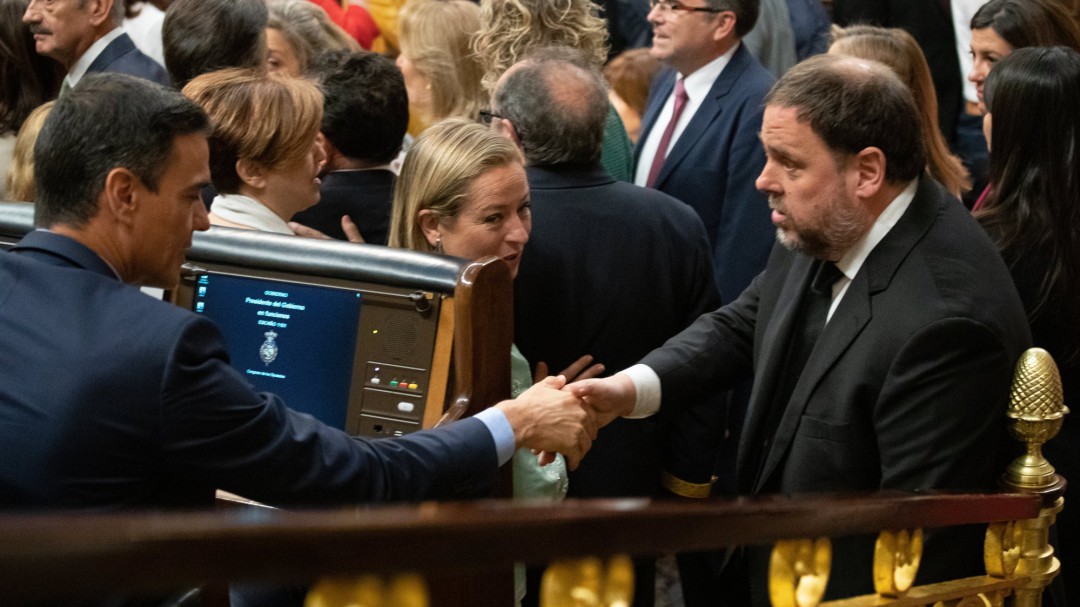 Oriol Junqueras, a Pedro Sánchez: "Tenemos que hablar"