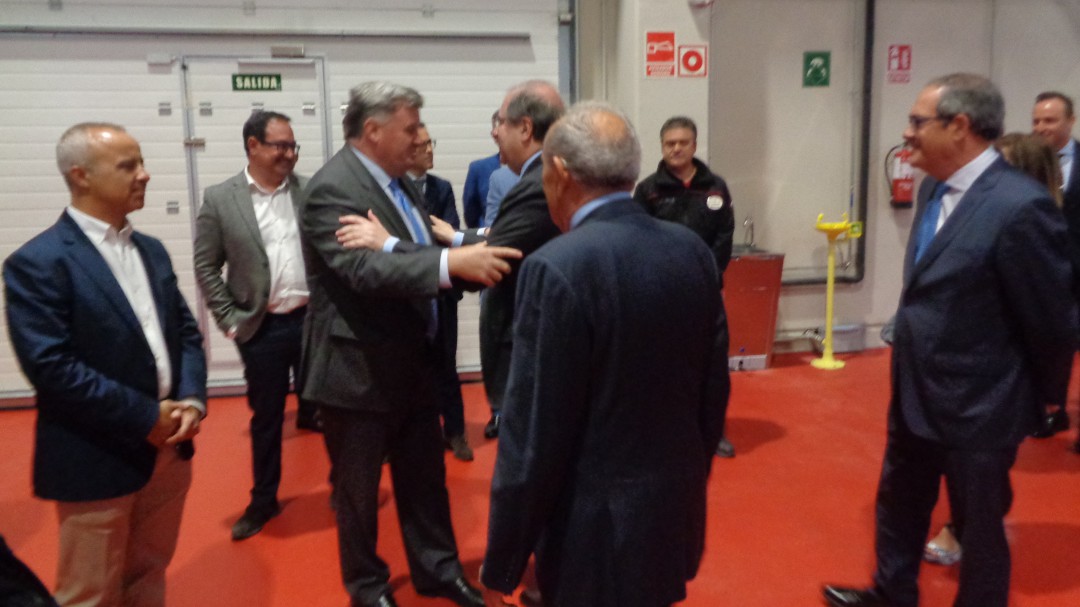 Herrera estrena las nuevas instalaciones de Protos en Anguix