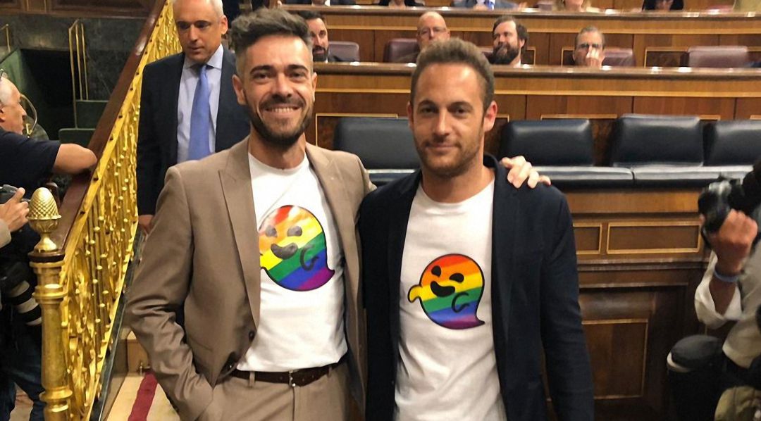 El jienennse Felipe Sicilia en la sesión constitutiva del Congreso de este martes. El jienennse Felipe Sicilia en la sesión constitutiva del Congreso de este martes.
