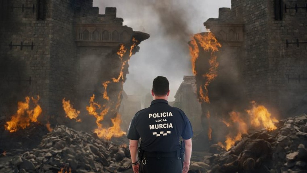 La Policía Local de Murcia intentó negociar con Daenerys Targaryen