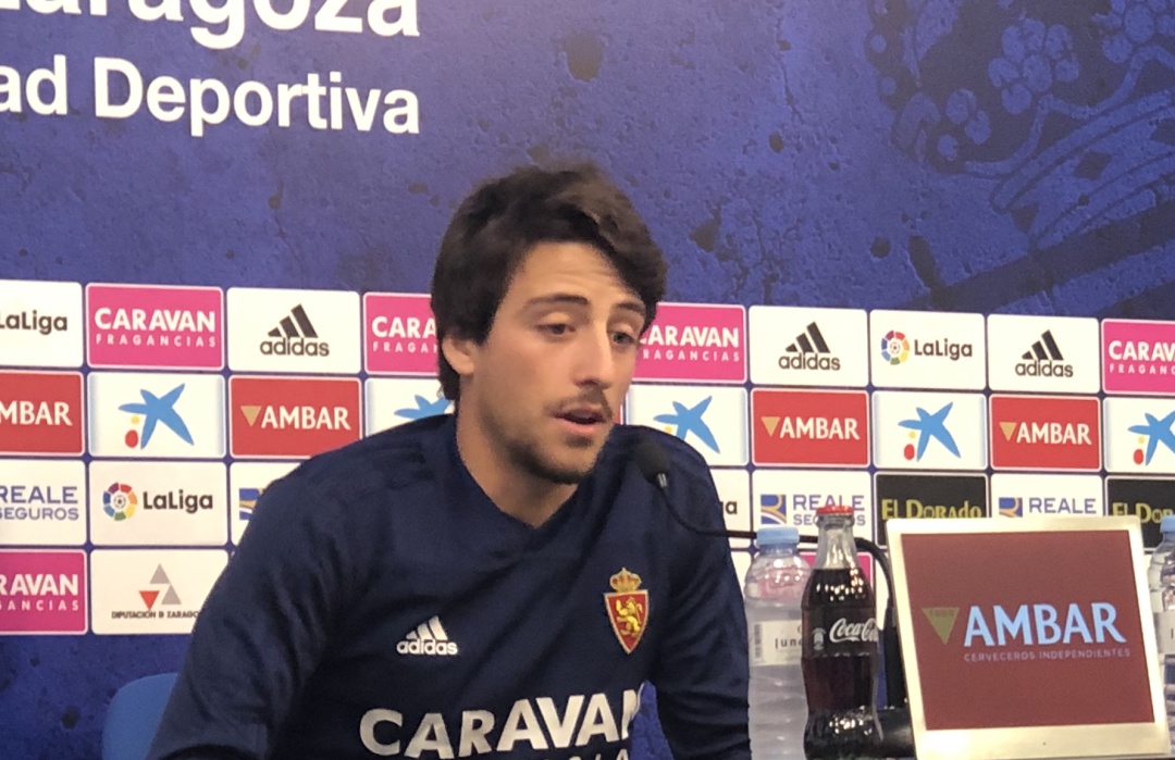 Delmás ha comparecido en la sala de prensa de la Ciudad Deportiva Delmás ha comparecido en la sala de prensa de la Ciudad Deportiva