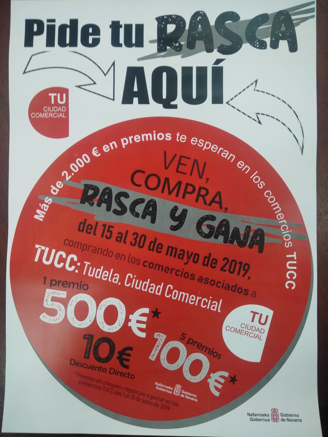 El comercio de Tudela se promociona con su "Rasca y Gana" El comercio de Tudela se promociona con su "Rasca y Gana"