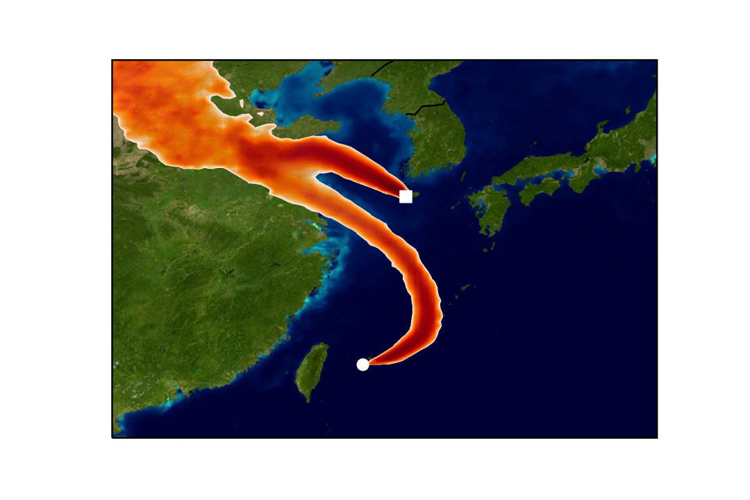 Simulación que indica el origen en el este de China y la evolución en la atmósfera de las emisiones de un CFC prohibido porque destruye la capa de ozono.
Simulación que indica el origen en el este de China y la evolución en la atmósfera de las emisiones de un CFC prohibido porque destruye la capa de ozono.