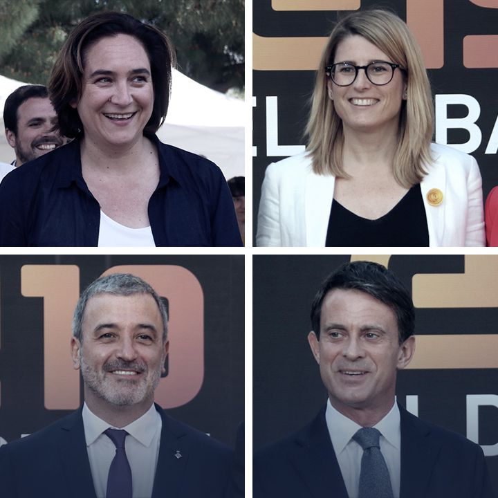 Debate de los candidatos a la alcaldía de Barcelona