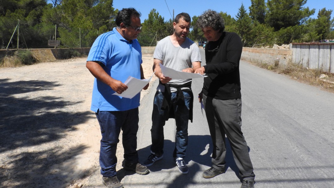 Comienza el despliegue de la fibra óptica en la zona de es Ca Marí