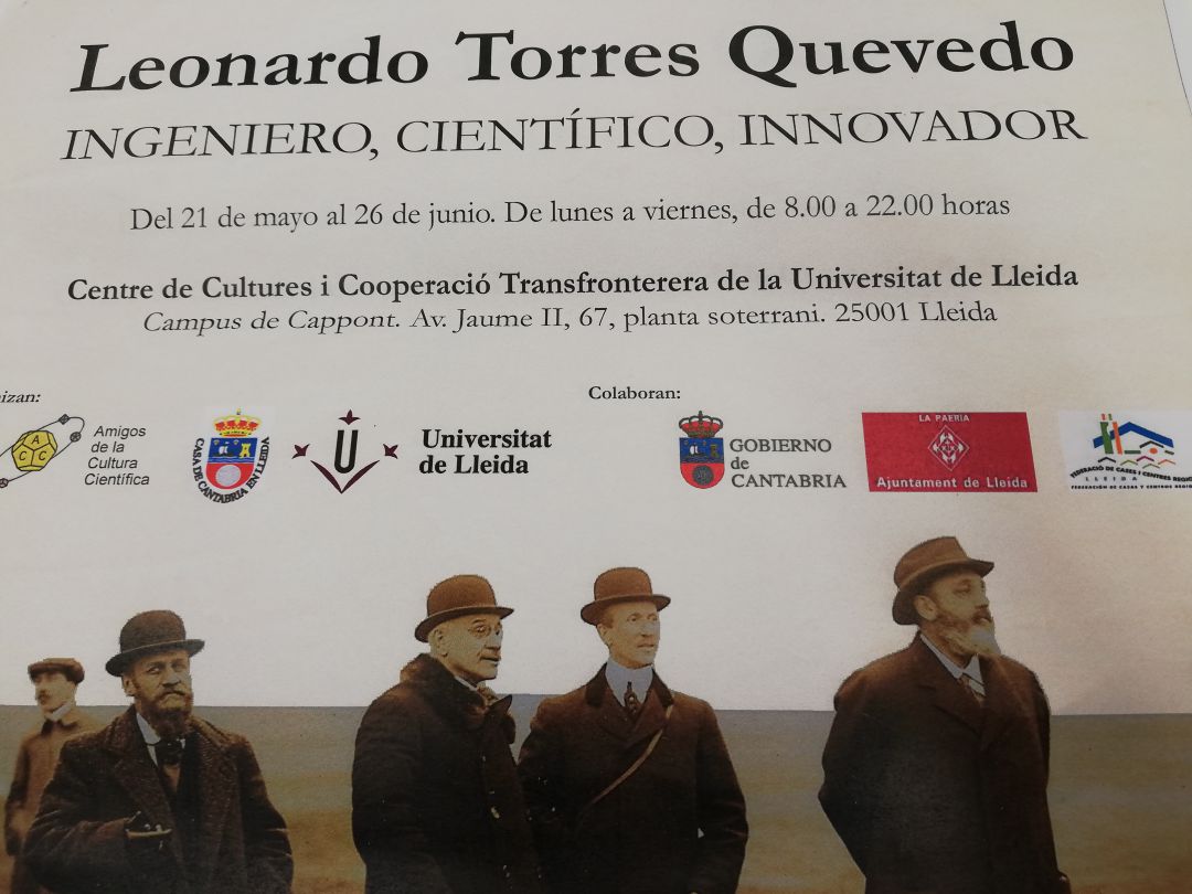 L'exposició sobre aquest inventor es podra veure al Campus de Cappont fins el 26 de juny. L'exposició sobre aquest inventor es podra veure al Campus de Cappont fins el 26 de juny.