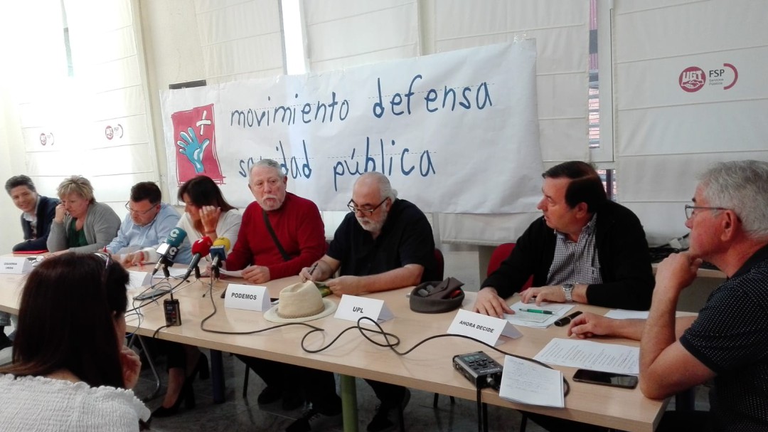 Debate Sanitario con todos, menos uno