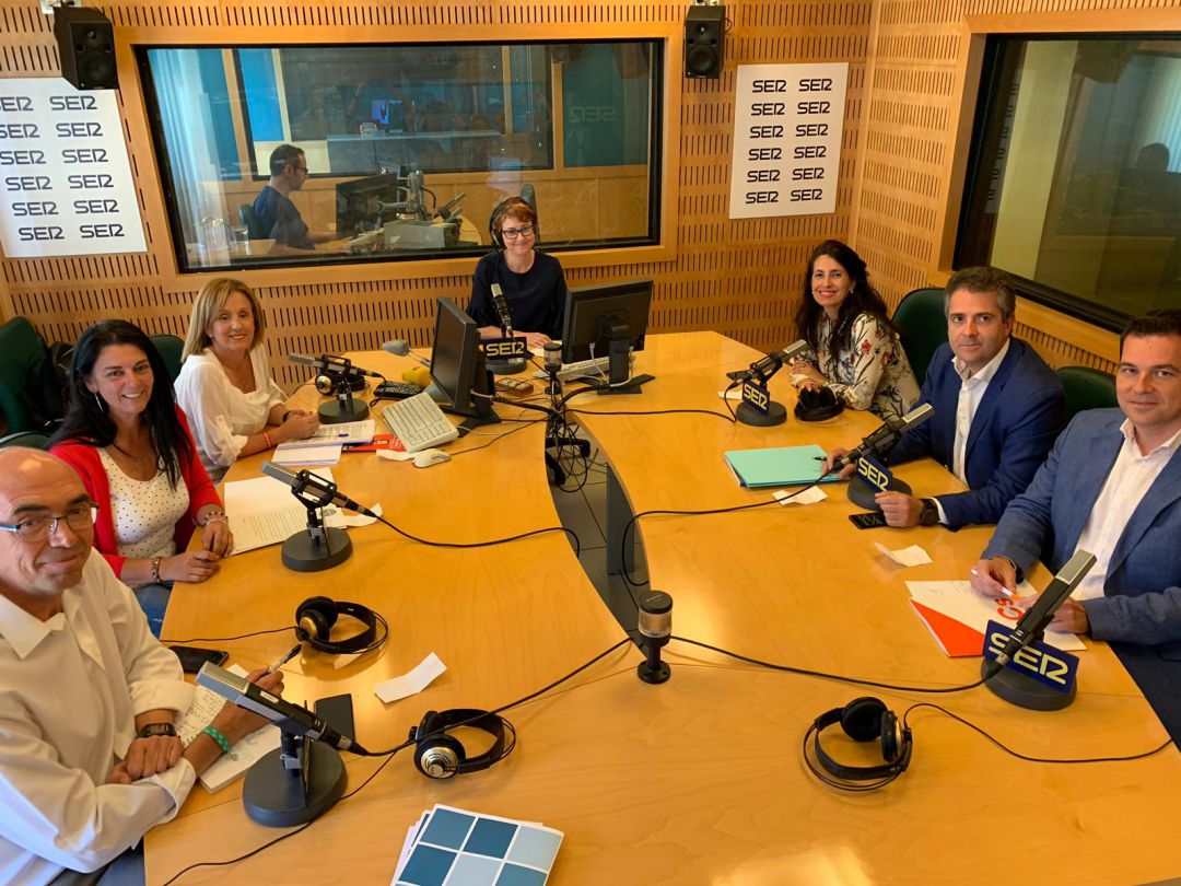 Debate a seis en Ser Málaga Debate a seis en Ser Málaga