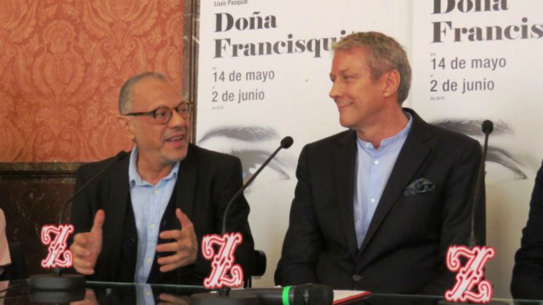 Lluís Pasqual y Daniel Bianco, en la presentación de 'Doña Francisquita' Lluís Pasqual y Daniel Bianco, en la presentación de 'Doña Francisquita'