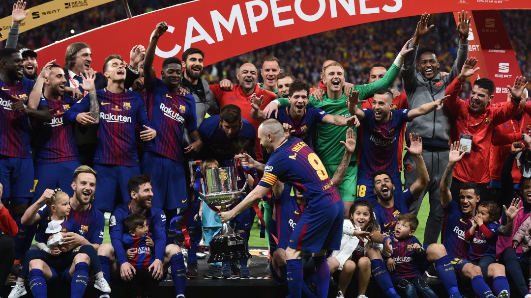 El FC Barcelona, a por el noveno doblete de su historia