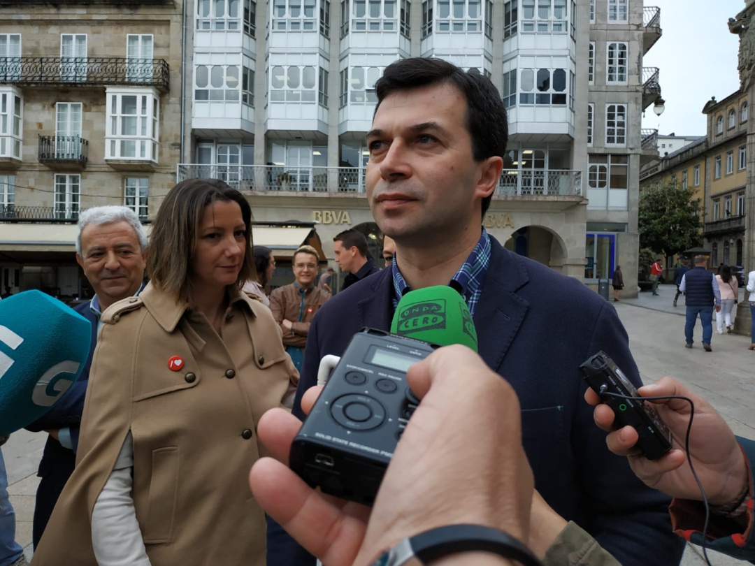 Gonzalo Caballero apela al "voto útil" para las municipales y europeas Gonzalo Caballero apela al "voto útil" para las municipales y europeas