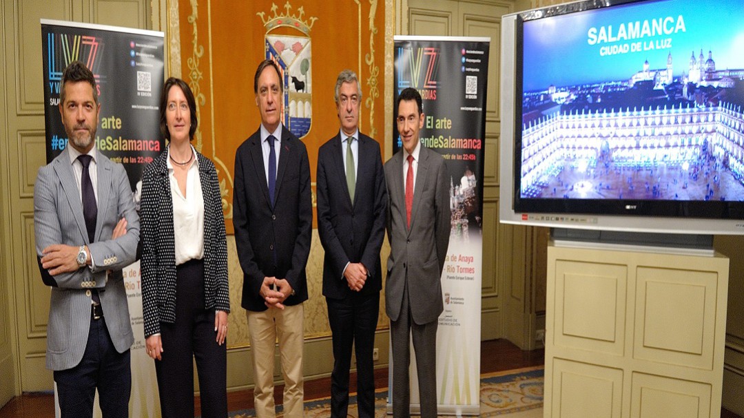 Iberdrola apuesta por la marca "Salamanca, ciudad de la luz"