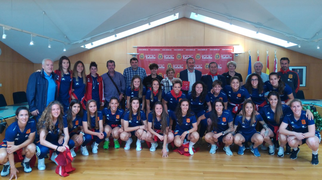 España pone rumbo a Francia desde Tafalla