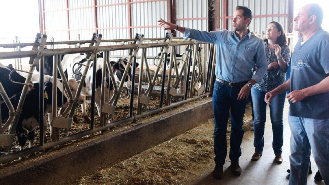 Ciudadanos visita a ganaderos de la Sierra Norte madrileña