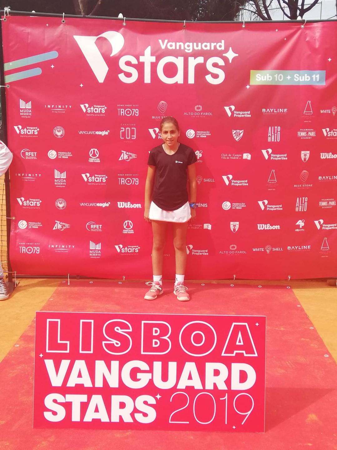 Sofía Fernández, finalista del Torneo Internacional de Tenis Vanguard Stars 2019 Sofía Fernández, finalista del Torneo Internacional de Tenis Vanguard Stars 2019