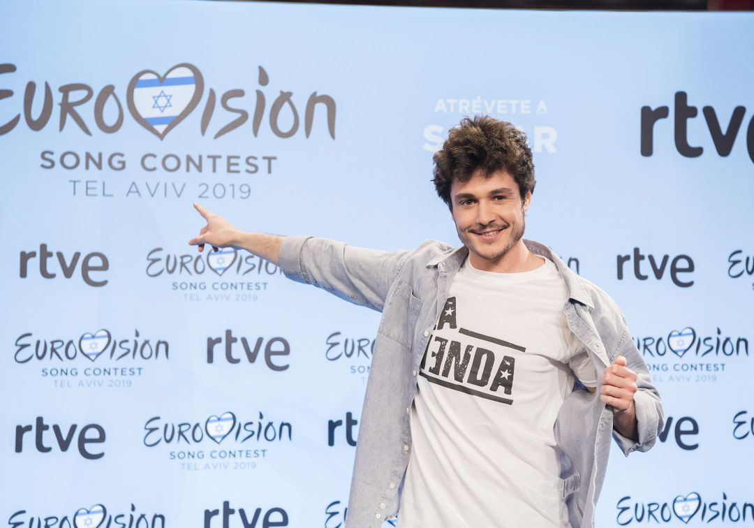 Miki Núñez, representante de España en Eurovisión 2019 Miki Núñez, representante de España en Eurovisión 2019