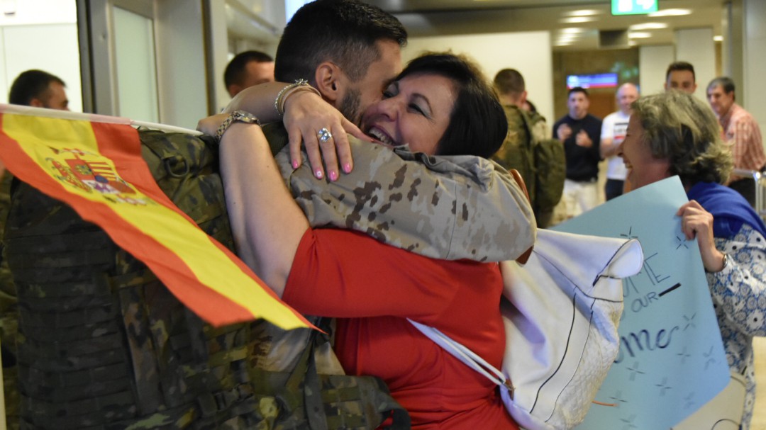 "Ya están en casa"