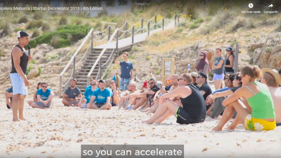 Una veintena de 'startups' aprenden a 'decelerar' en Menorca