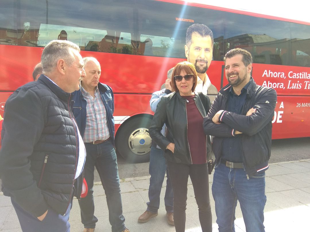 Luis Tudanca llama a la movilización para que el domingo se produzca el cambio Luis Tudanca llama a la movilización para que el domingo se produzca el cambio