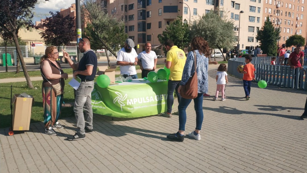 Impulsa se reivindica como único partido independiente en Getafe
