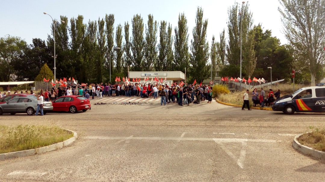 Huelga total en ICSA tras la salida de 30 trabajadores