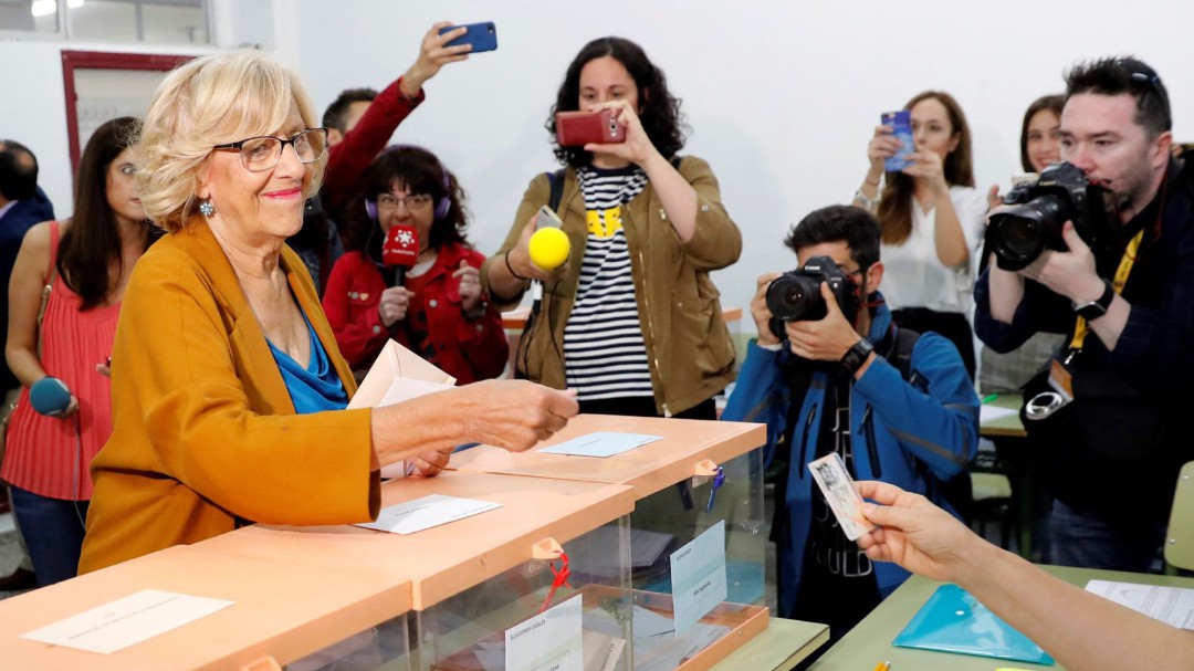 Los candidatos de Madrid votan en las elecciones del 26M