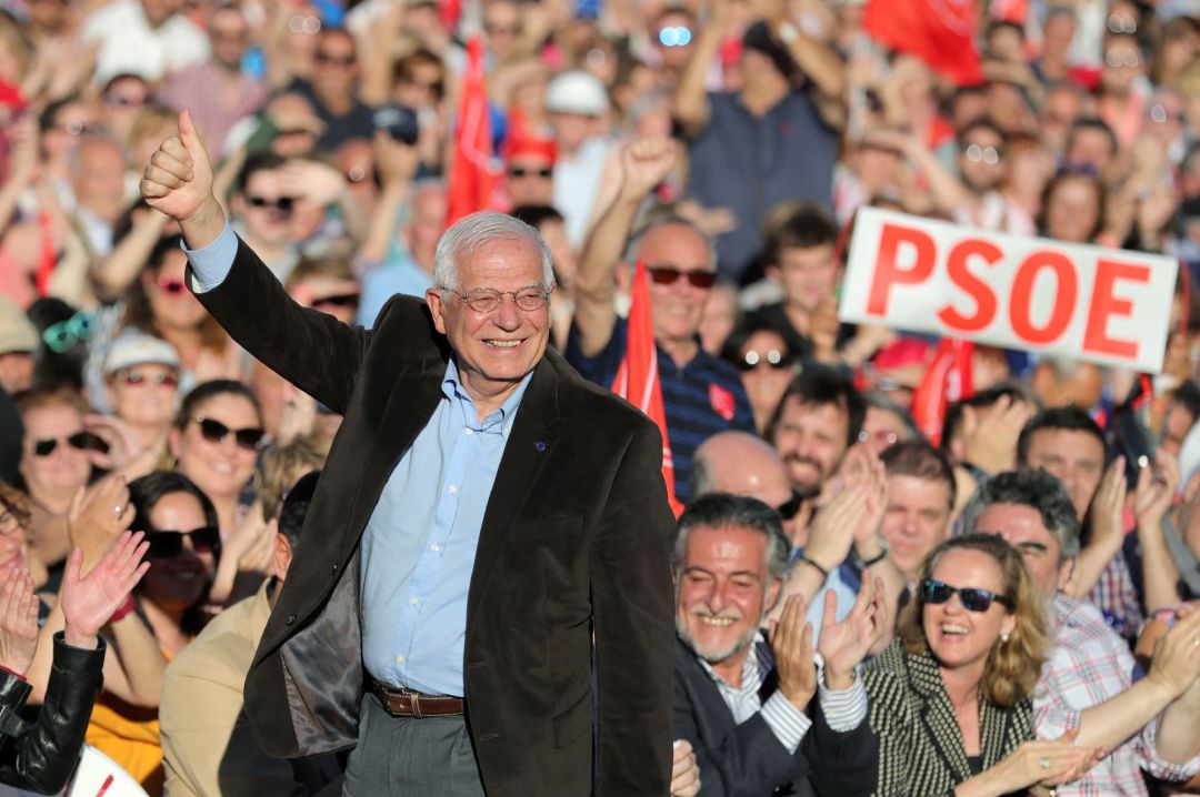 El candidato socialista al Parlamento Europeo Josep Borrell. El candidato socialista al Parlamento Europeo Josep Borrell.
