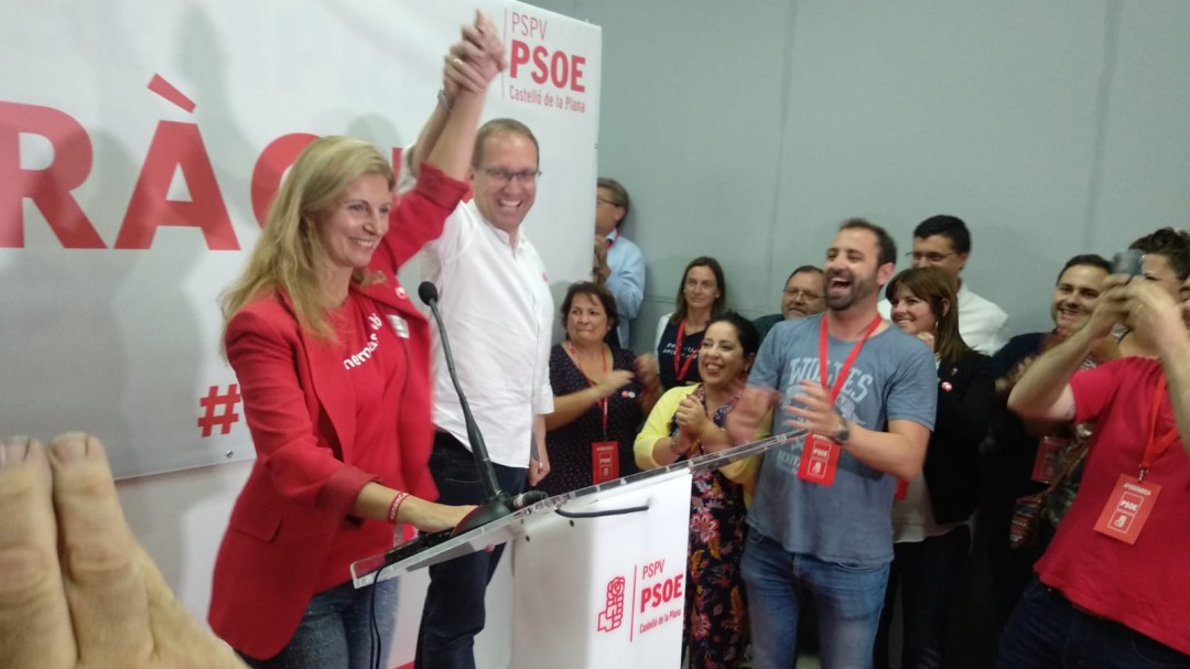 El PSOE gana las elecciones municipales en la provincia de Castellón