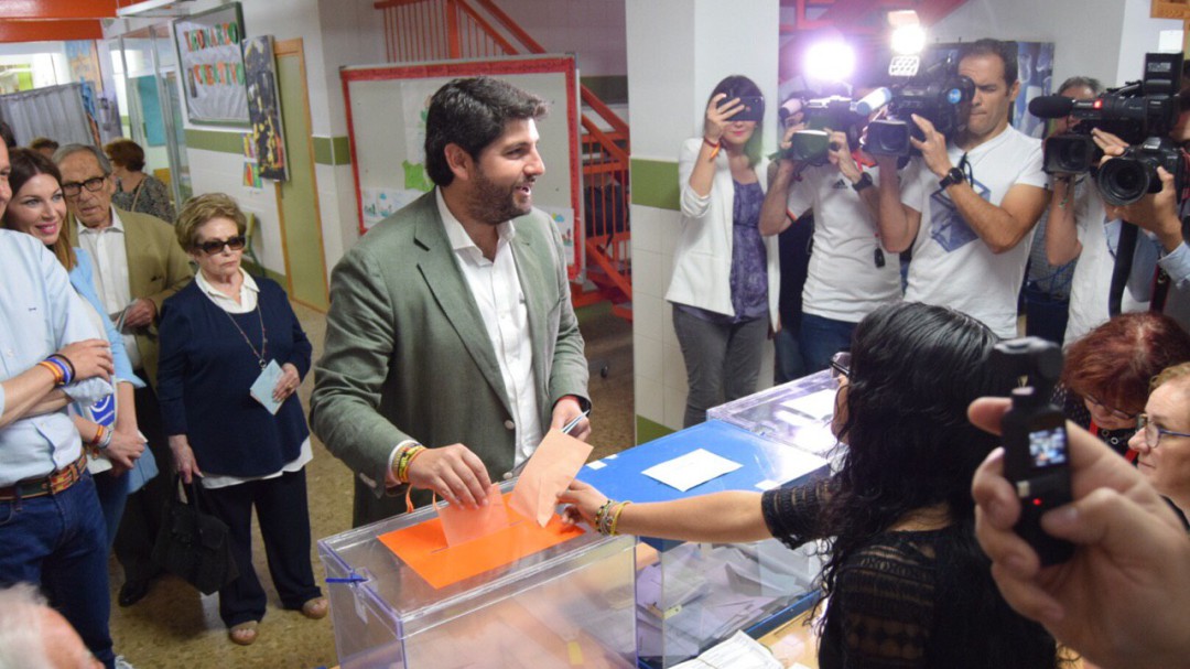 López Miras: "Estoy satisfecho con la campaña que ha hecho el PP en la Región de Murcia"