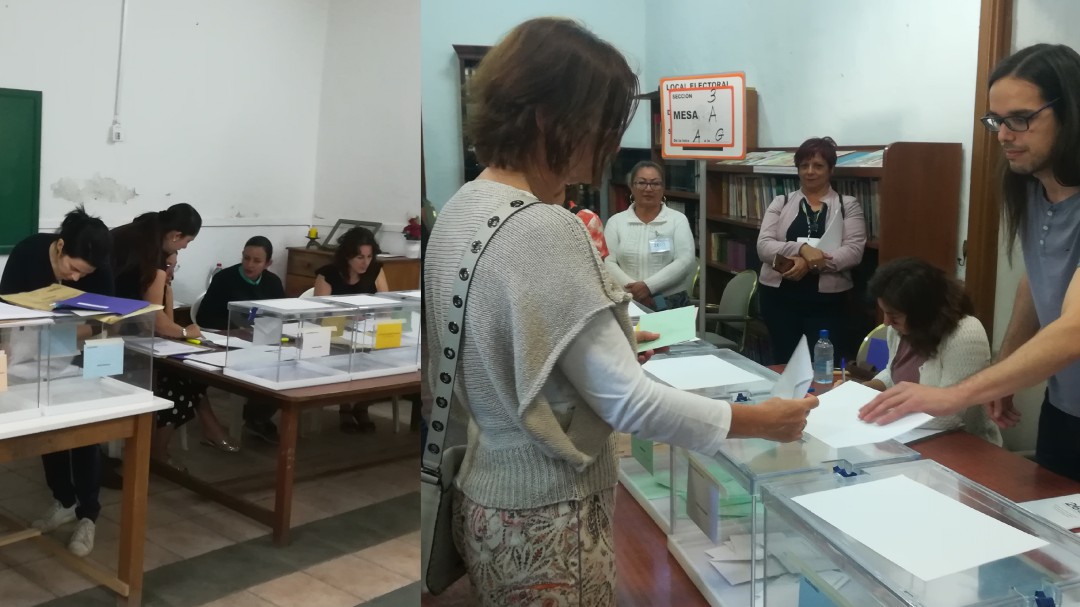 Así está transcurriendo la jornada electoral en Lanzarote