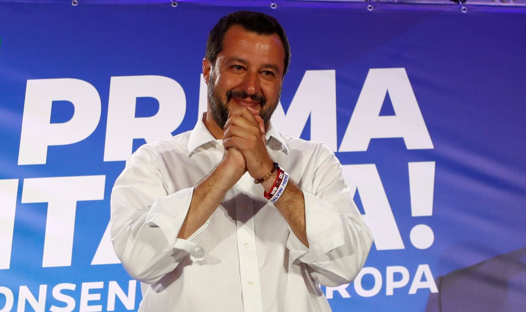 El primer ministro italiano Matteo Salvini. El primer ministro italiano Matteo Salvini.