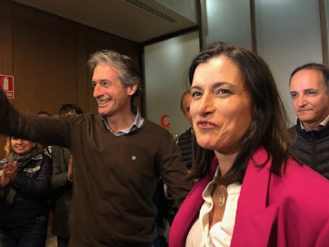 Gema Igual, junto al ex alcalde y ex ministro Íñigo de la Serna. Gema Igual, junto al ex alcalde y ex ministro Íñigo de la Serna.