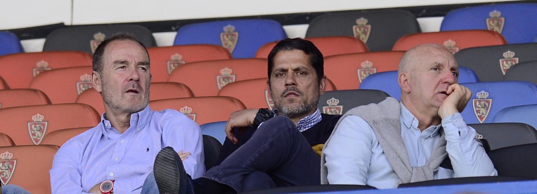 Víctor Fernández presenció el partido dell filial junto a su segundo, Loreto Víctor Fernández presenció el partido dell filial junto a su segundo, Loreto