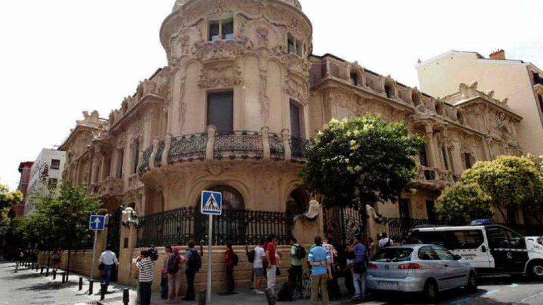 Sede de la SGAE en Madrid. Sede de la SGAE en Madrid.