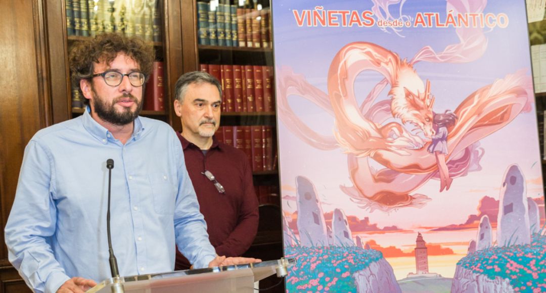 Jose Manuel Sande presenta la nueva edición de Viñetas desde O Atlántico Jose Manuel Sande presenta la nueva edición de Viñetas desde O Atlántico