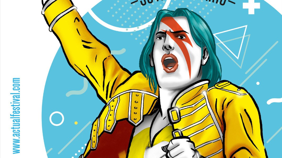 Bowie, Mercury, Kobain y Marilyn, en la imagen de 'Actual 2020'