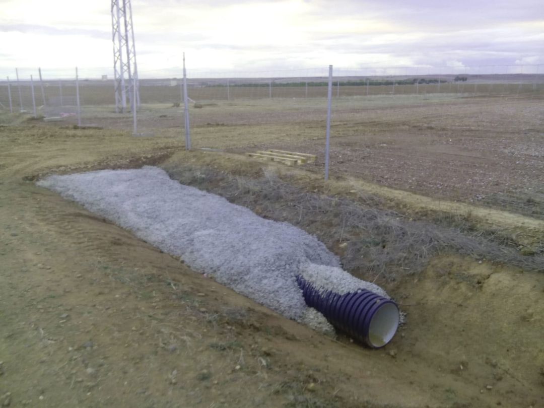 Obras de la granja de Cerecinos de Campos Obras de la granja de Cerecinos de Campos