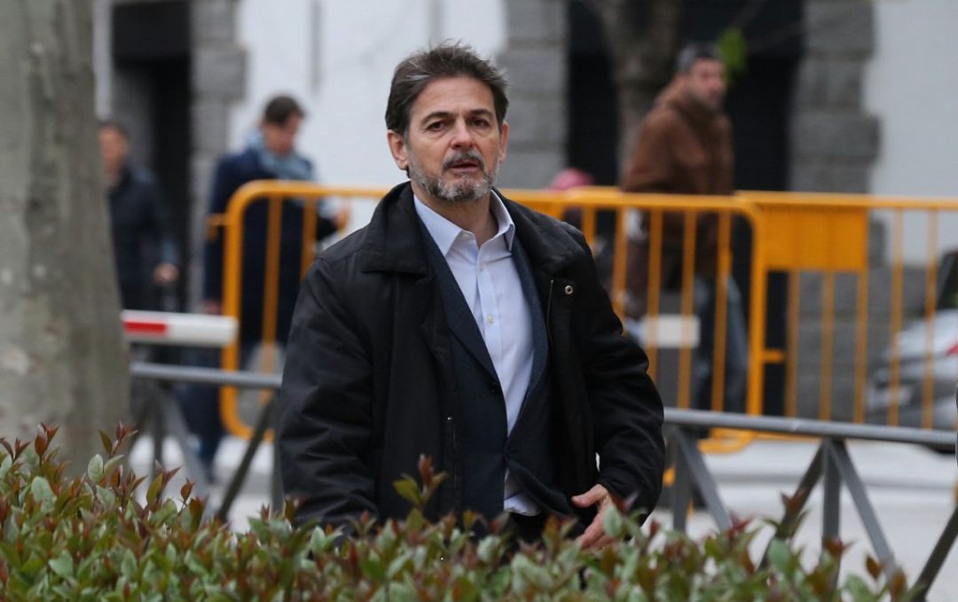 Imagen de archivo de Oriol Pujol, de camino a la Audiencia Nacional. Imagen de archivo de Oriol Pujol, de camino a la Audiencia Nacional.