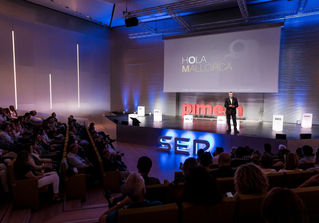 Conferencia de Andy Stalmam para Pimem y SER Empresarios Mallorca