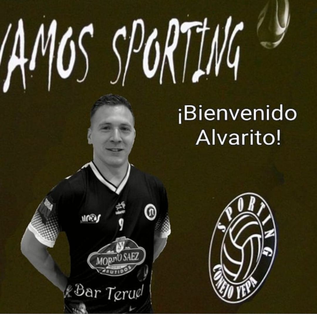 Álvaro Hernández, nuevo líbero del Sporting CV Soria. Álvaro Hernández, nuevo líbero del Sporting CV Soria.