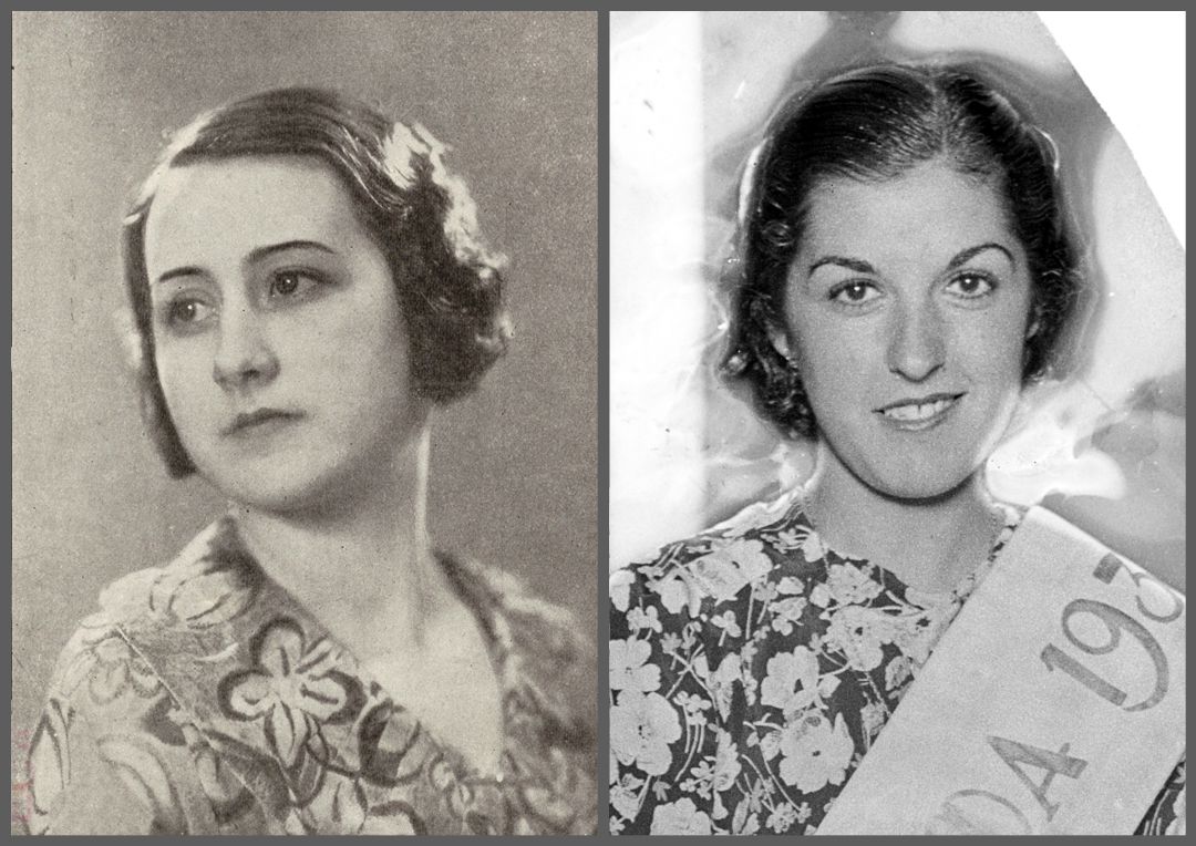 Las ganadoras del concurso: Carmen López (1932) y Esther Ugarte (1935) Las ganadoras del concurso: Carmen López (1932) y Esther Ugarte (1935)