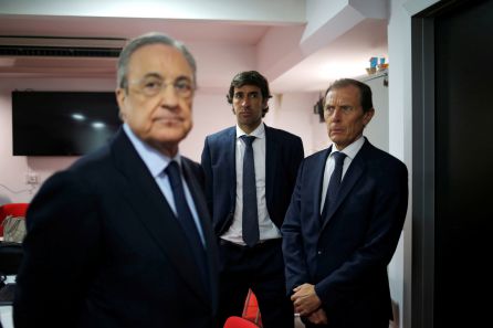 El Real Madrid también tuvo representación en el Sánchez Pizjúan El Real Madrid también tuvo representación en el Sánchez Pizjúan