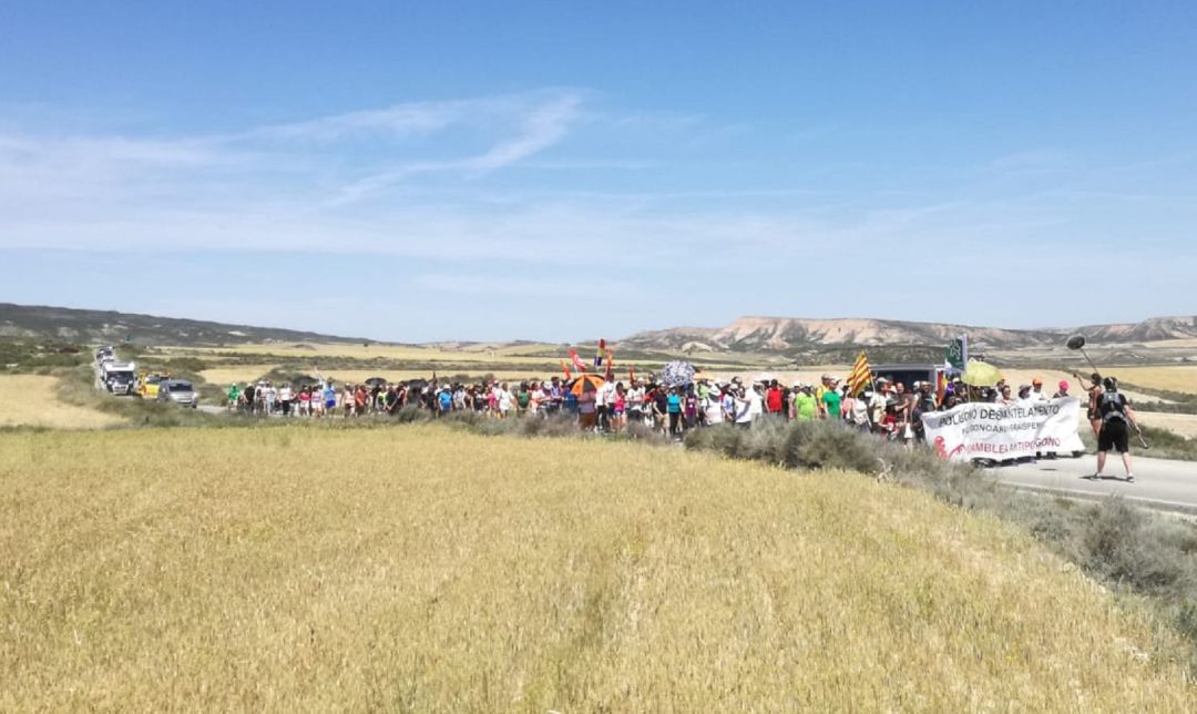 XXXII Marcha pacifista contra el Polígono de Tiro de Bardenas XXXII Marcha pacifista contra el Polígono de Tiro de Bardenas