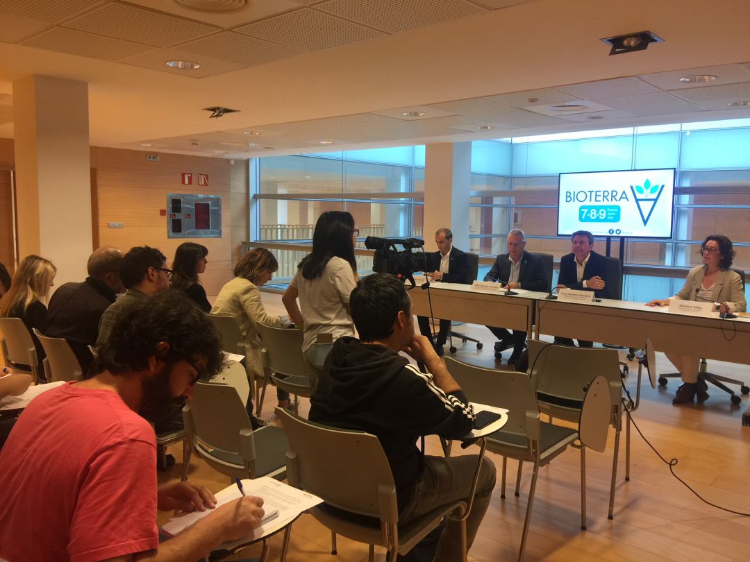 Rueda de prensa de presentación Bioterra 2019. Rueda de prensa de presentación Bioterra 2019.