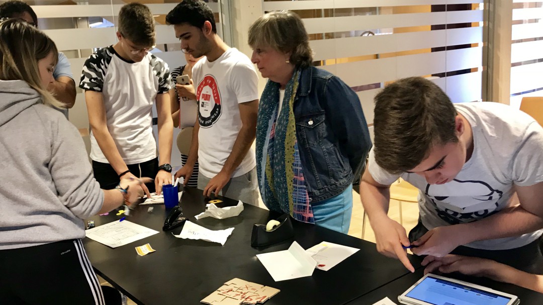 Alumnos del IES Marqués de Lozoya de Cuéllar protagonizan un 'Escape Room' para salvar la cuenca del Duero