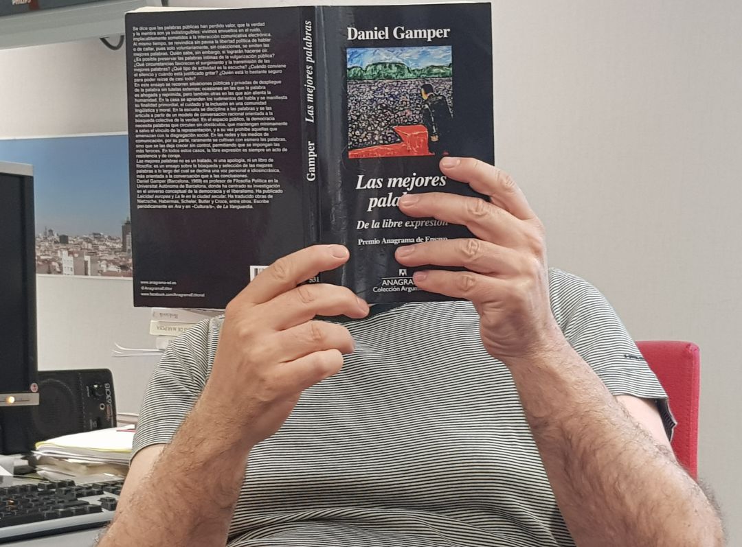 "Las mejores palabras", Daniel Gamper, Premio Anagrama de Ensayo 2019 "Las mejores palabras", Daniel Gamper, Premio Anagrama de Ensayo 2019