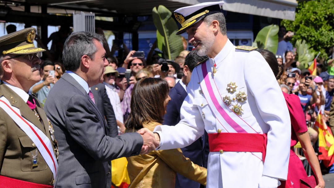 Las Fuerzas Armadas agradecen a Sevilla su hospitalidad y afecto